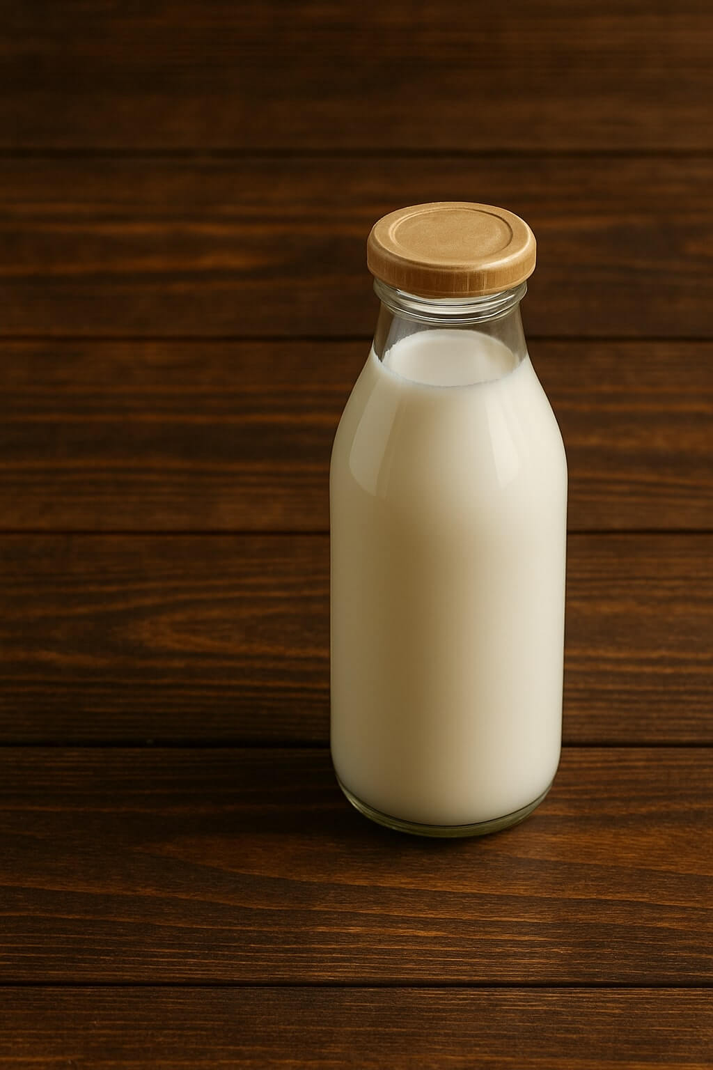 Bottled milk